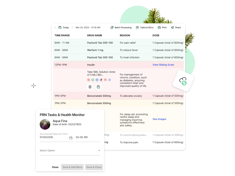 Synkwise eMAR essential features overview