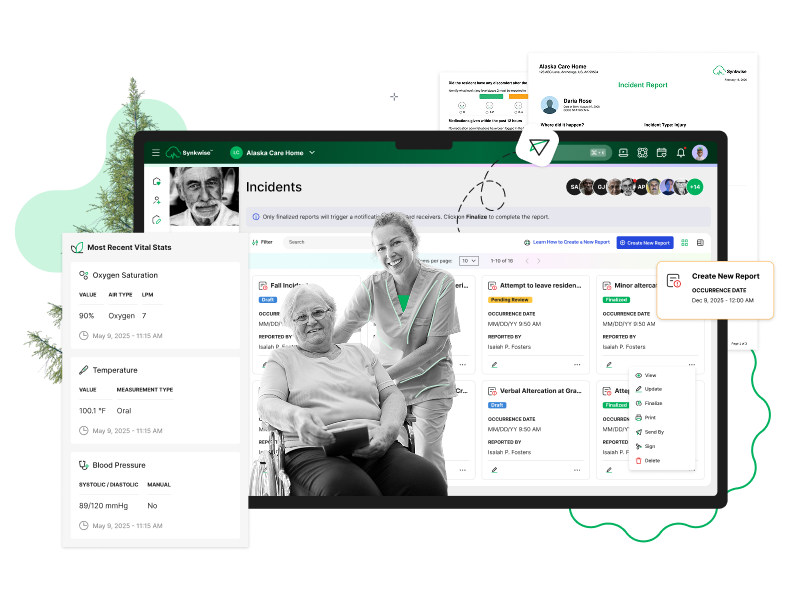 Synkwise Reports dashboard