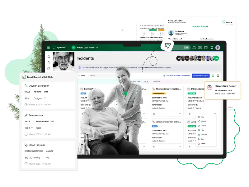 Synkwise Reports dashboard