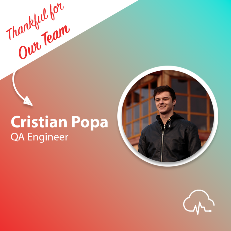 Team Spotlight – Cristian Popa